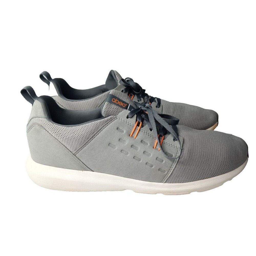 ABEO LITE Everett Walking Shoes Men's Size 12 Ash~Orange Retail $110